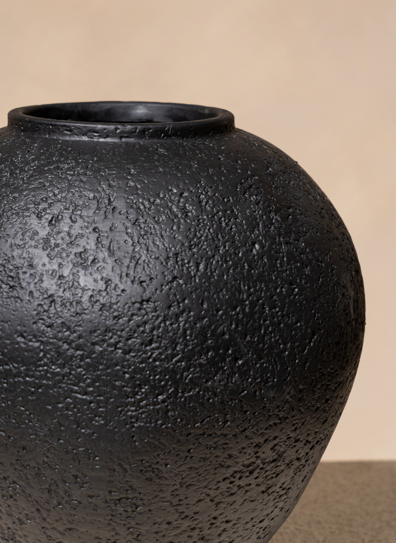 Arda vase - Noir
