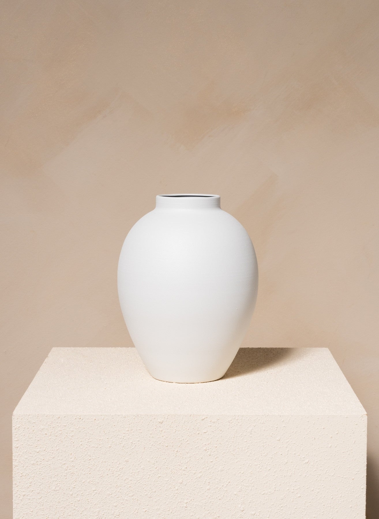 Aura vase - Blanc mat