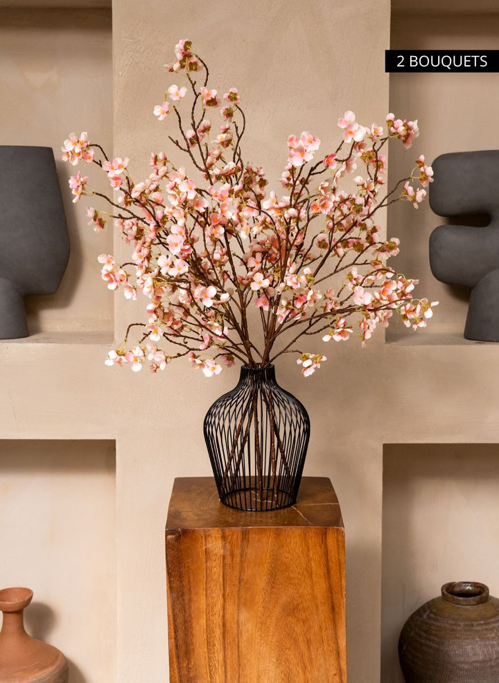 Fleur de Cerisier - Vieux rose (3 tiges)