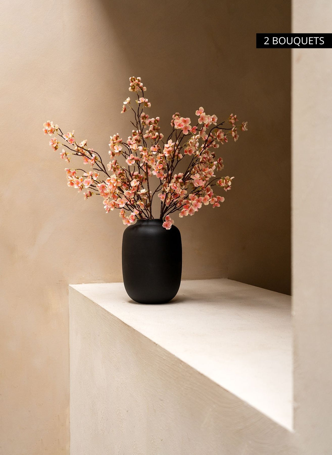 Fleur de Cerisier - Vieux rose (3 tiges)