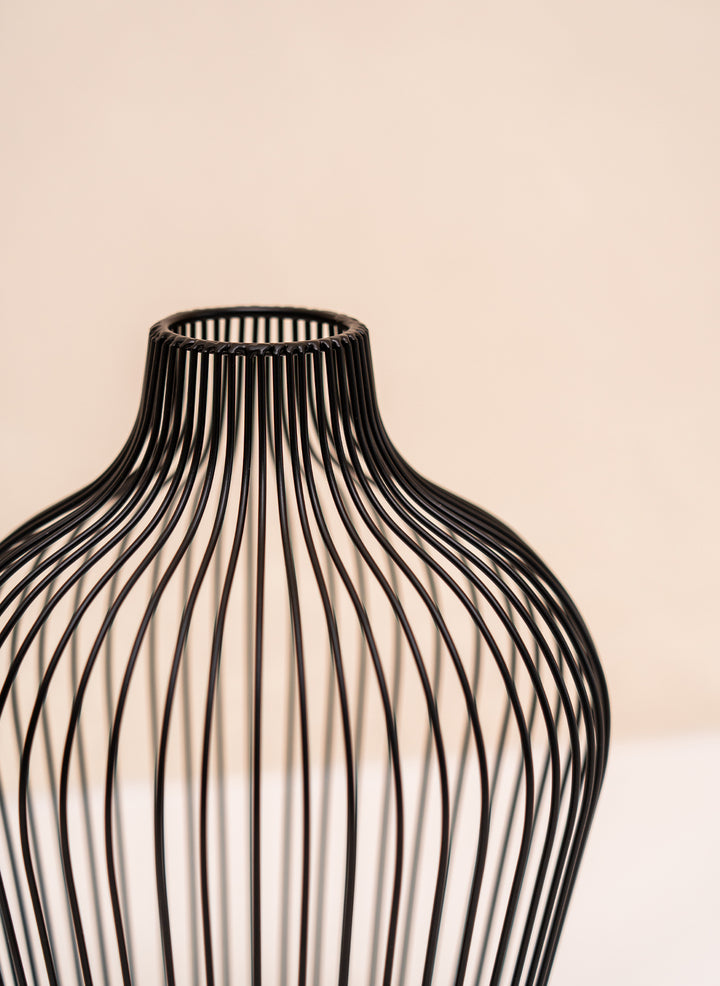 Mia Vase - Noir