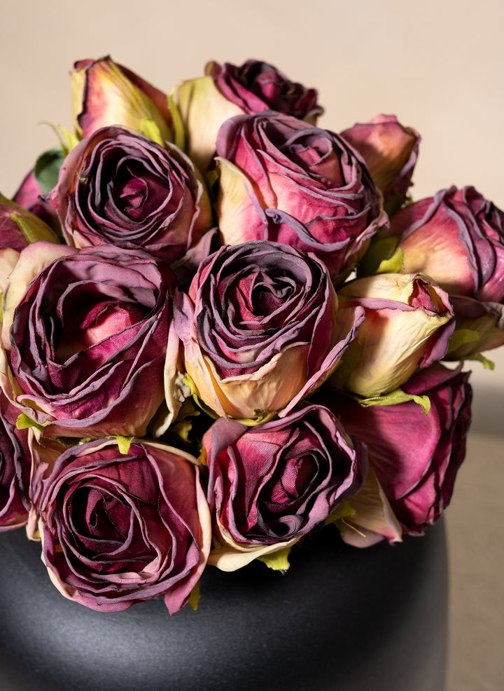 Mini Roses Bouquet - Mauve (20 Roses)