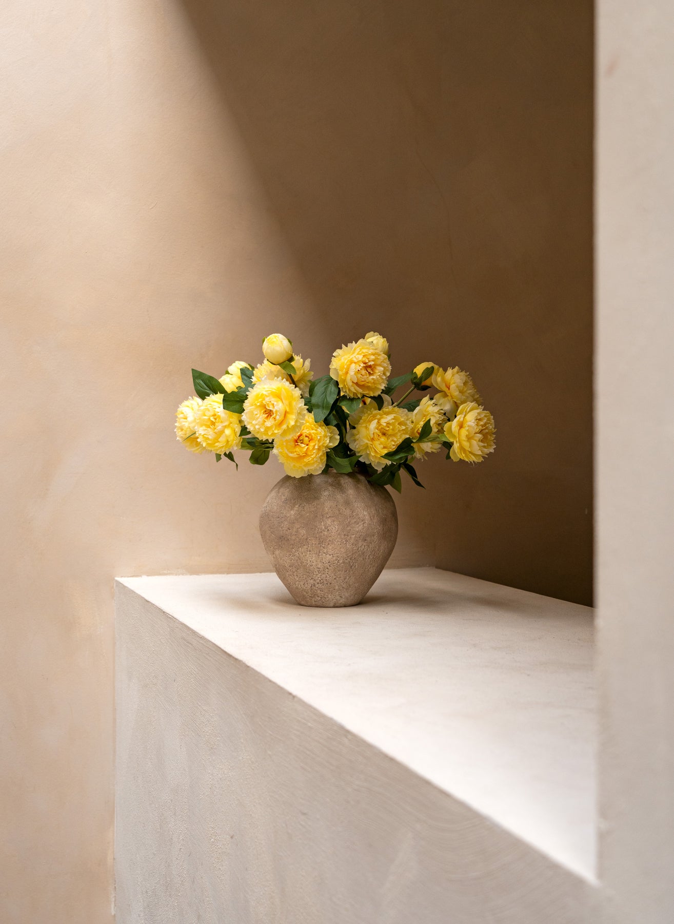 Pivoines - Jaune