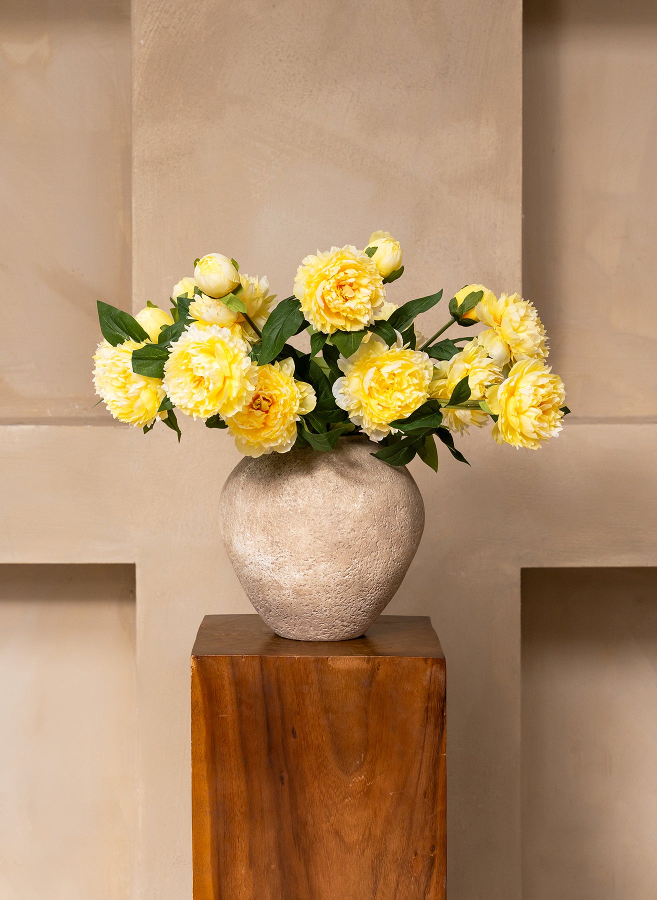 Pivoines - Jaune