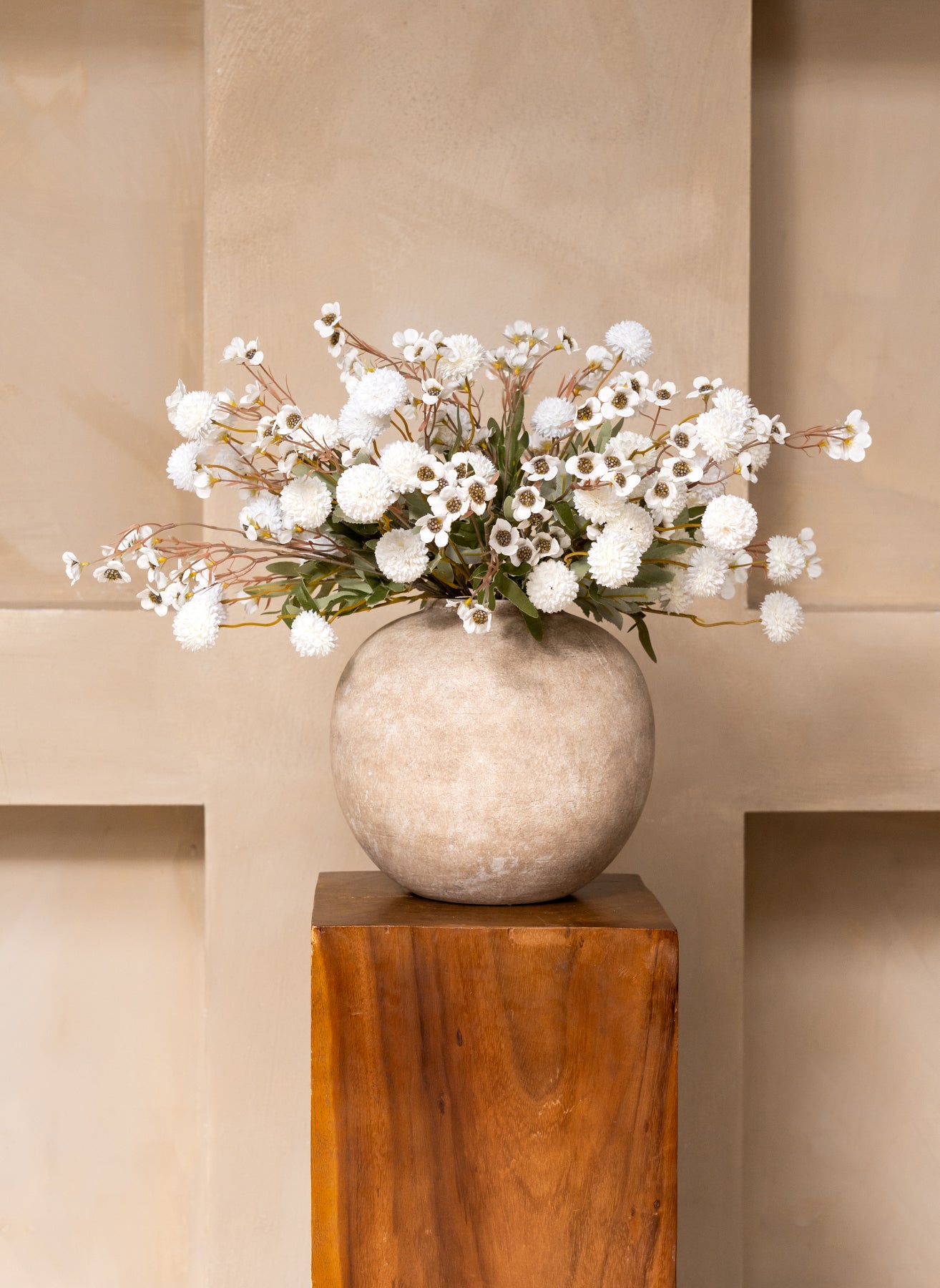 Bouquet de Cire - Blanc