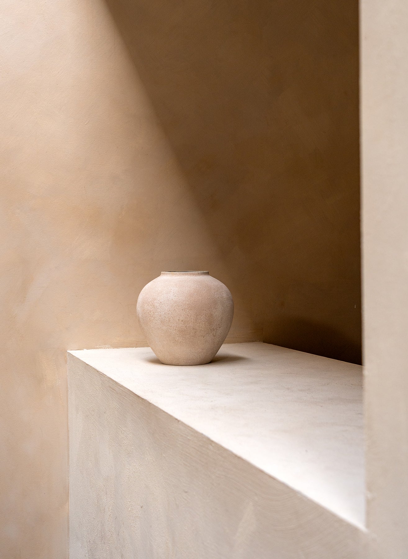 Sena Vase - Crème