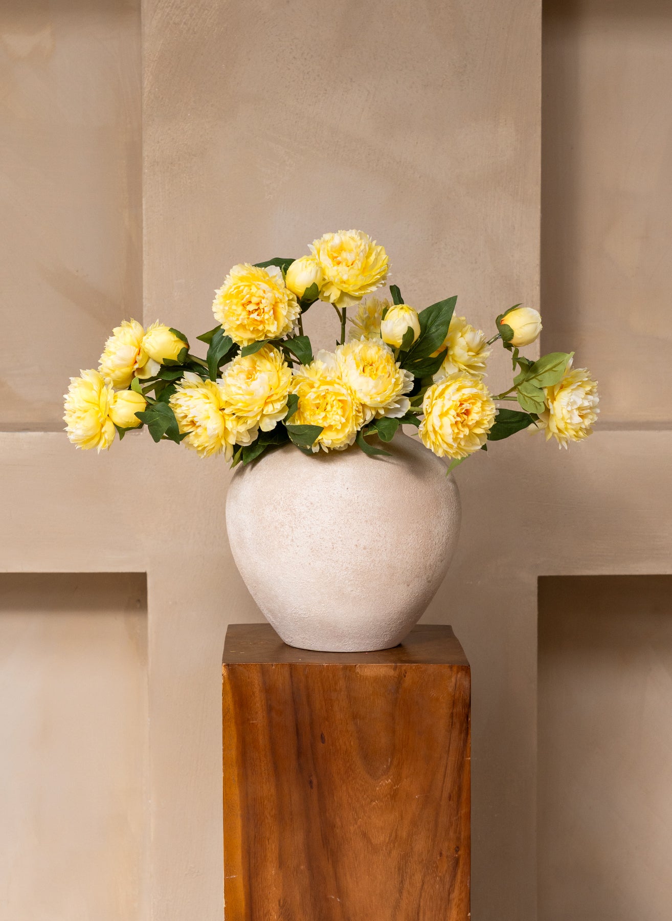 Pivoines - Jaune