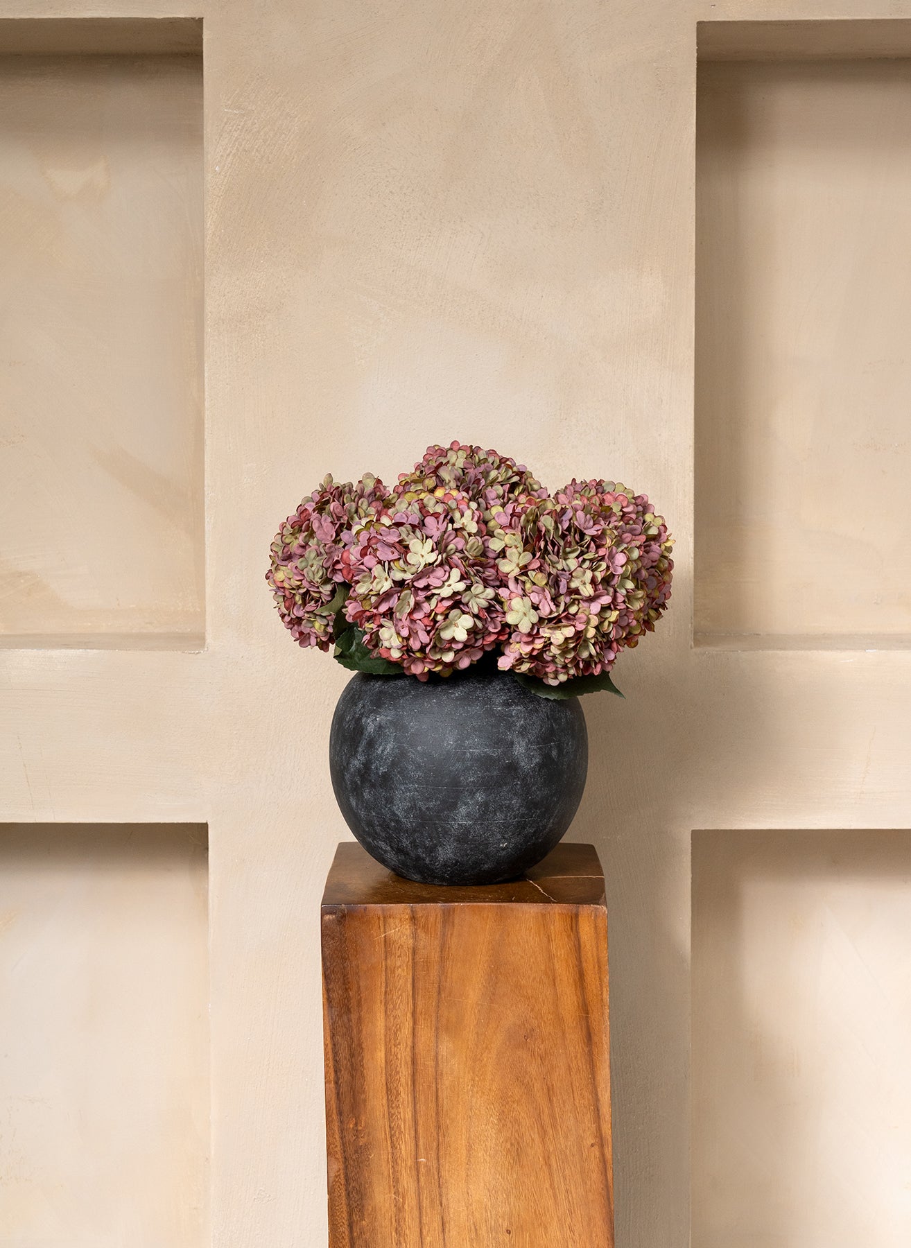 Grande Hortensia (5 tiges) - Mauve