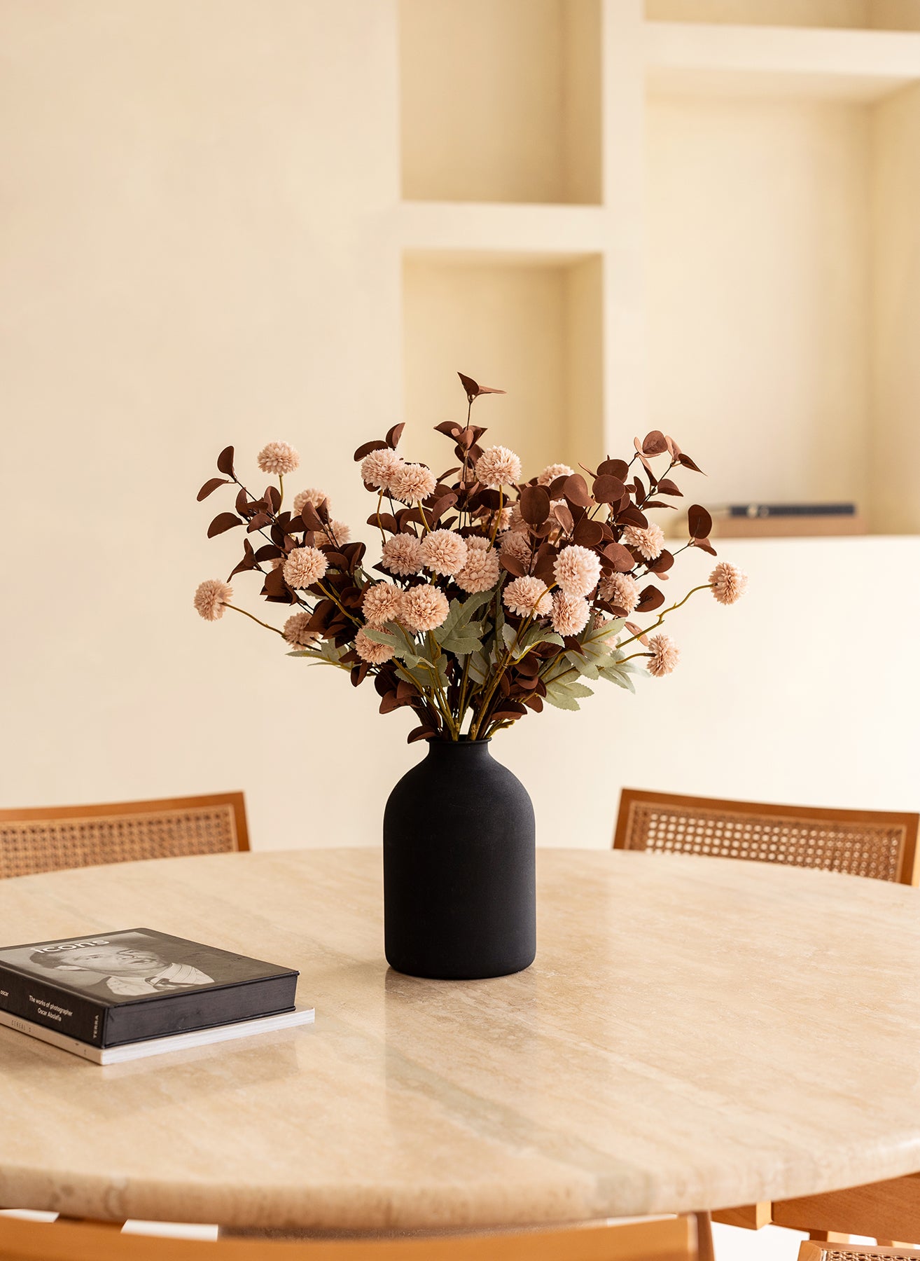 Bouquet composé - Crème