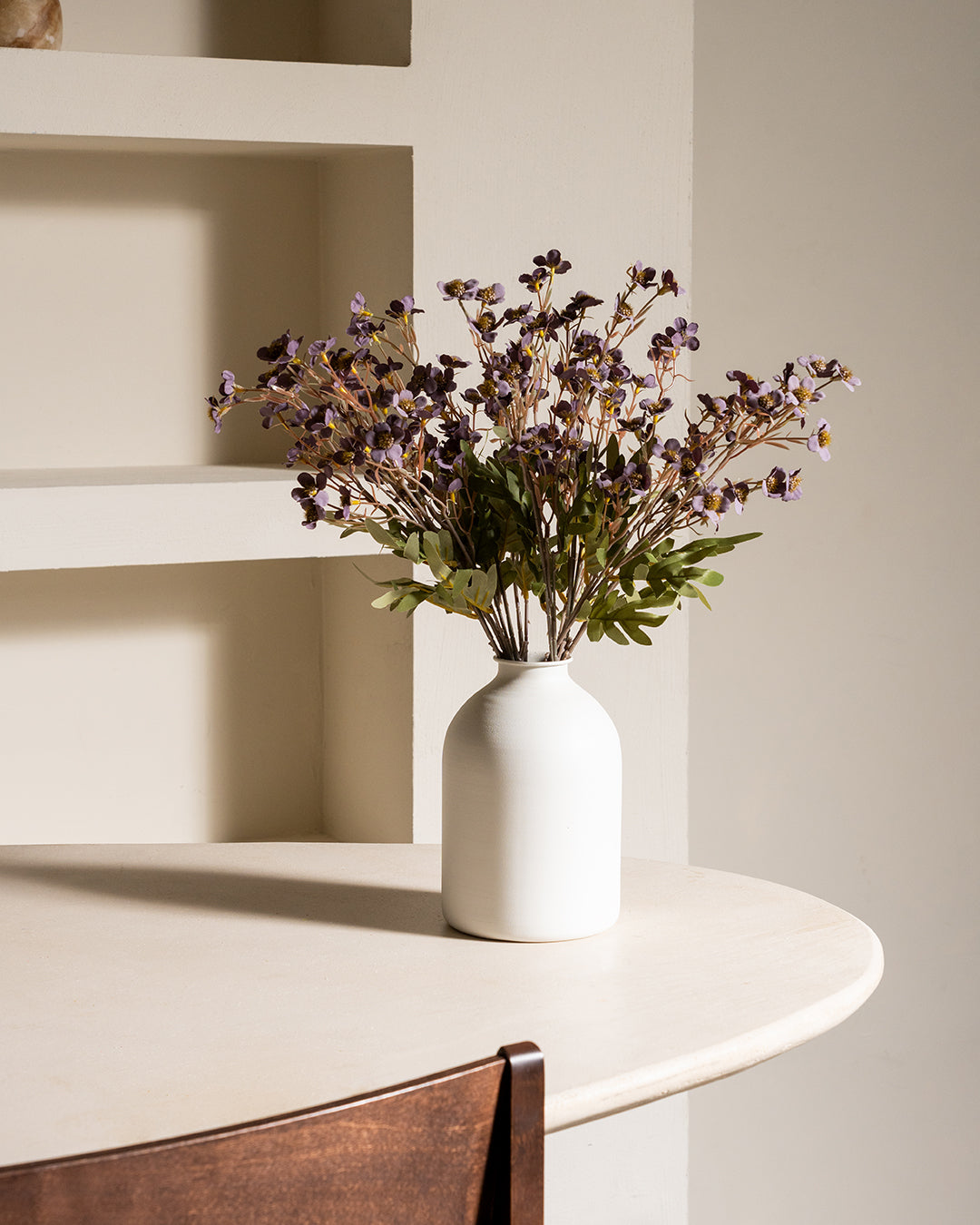 Fleurs de Cire - Mauve (10 tiges)