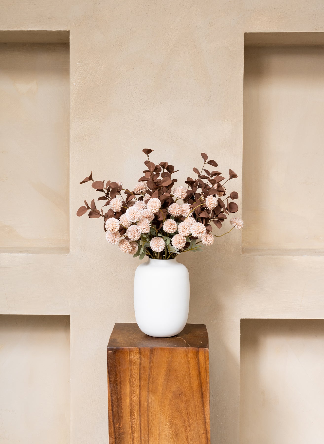 Bouquet composé - Crème