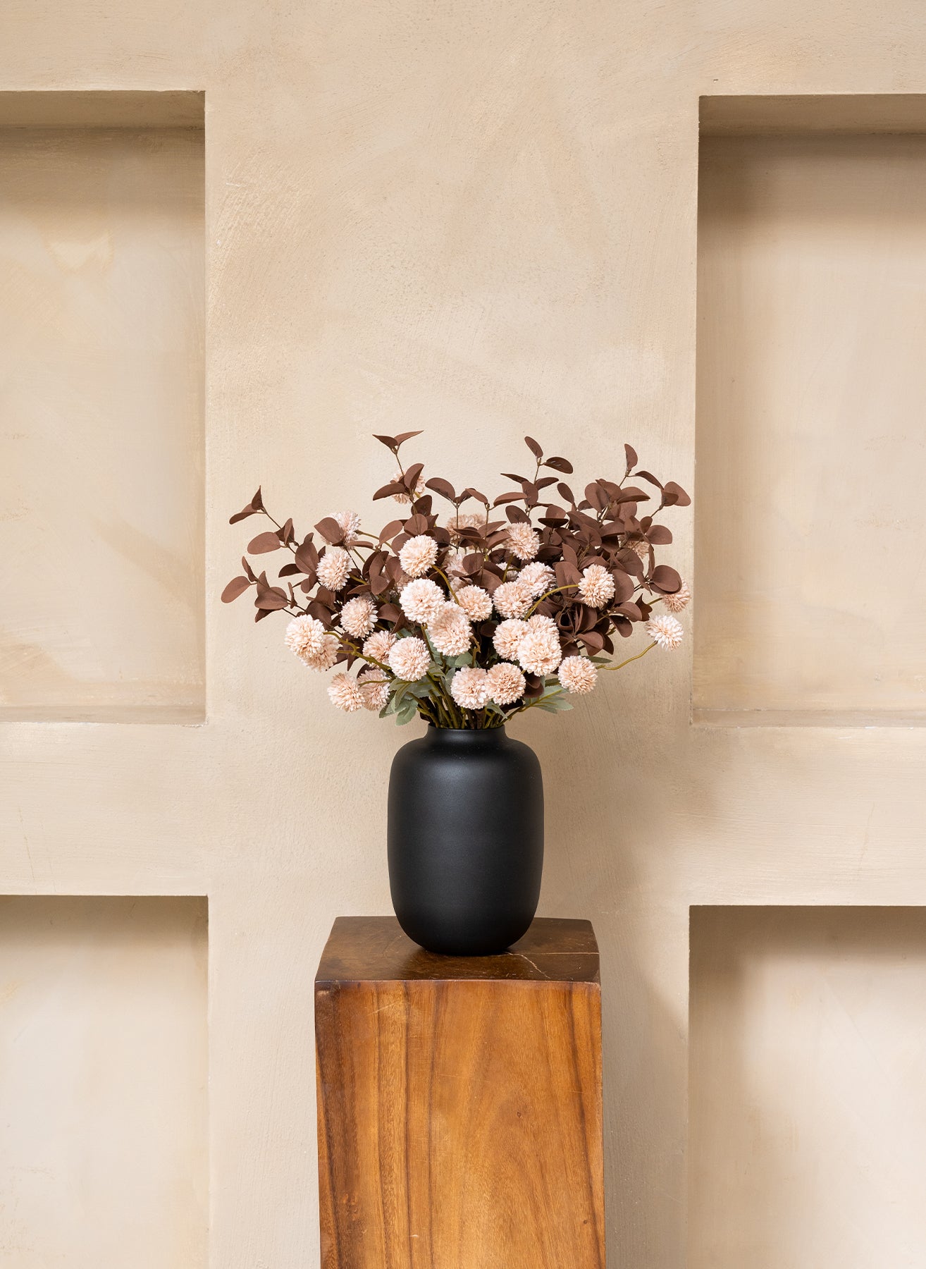 Bouquet composé - Crème