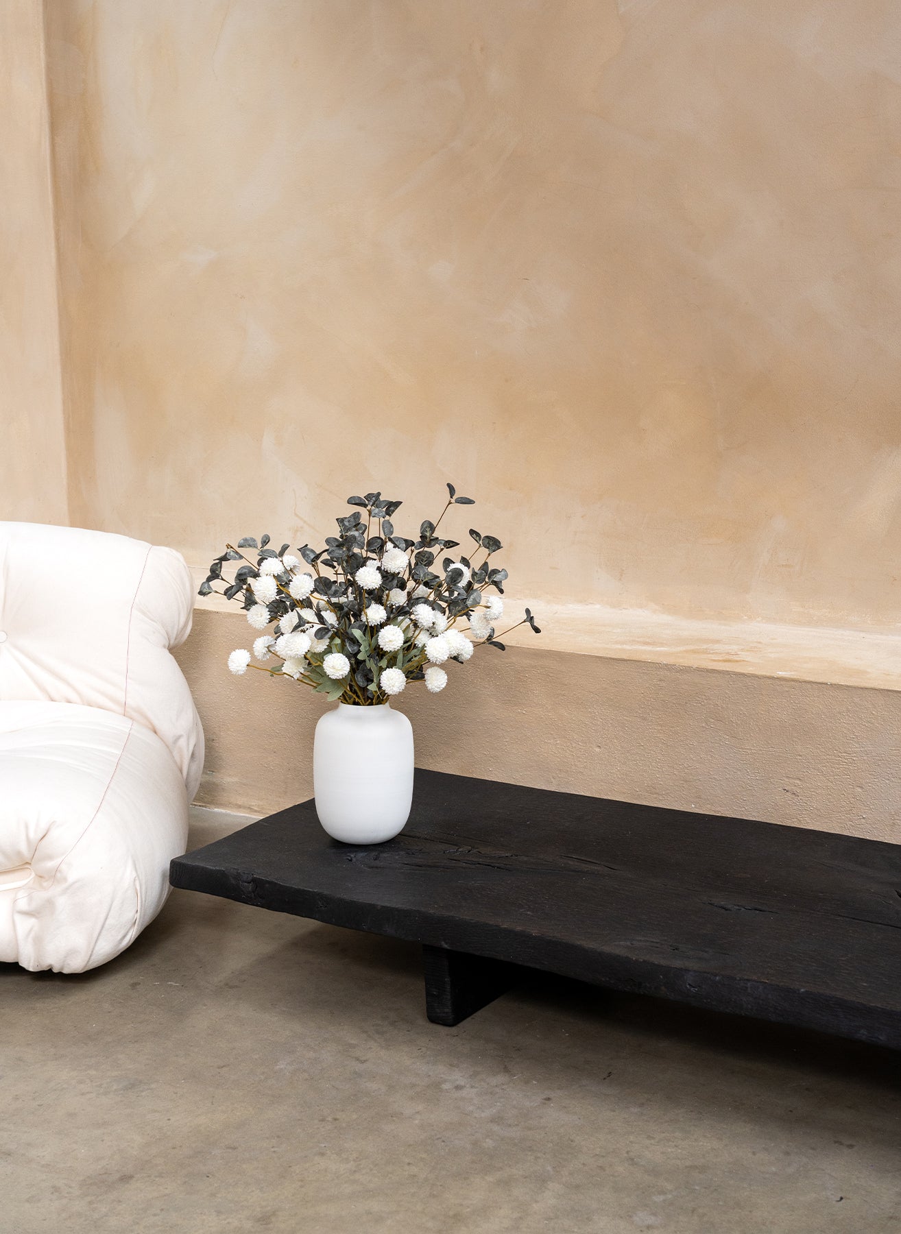 Bouquet composé - Vert & Blanc