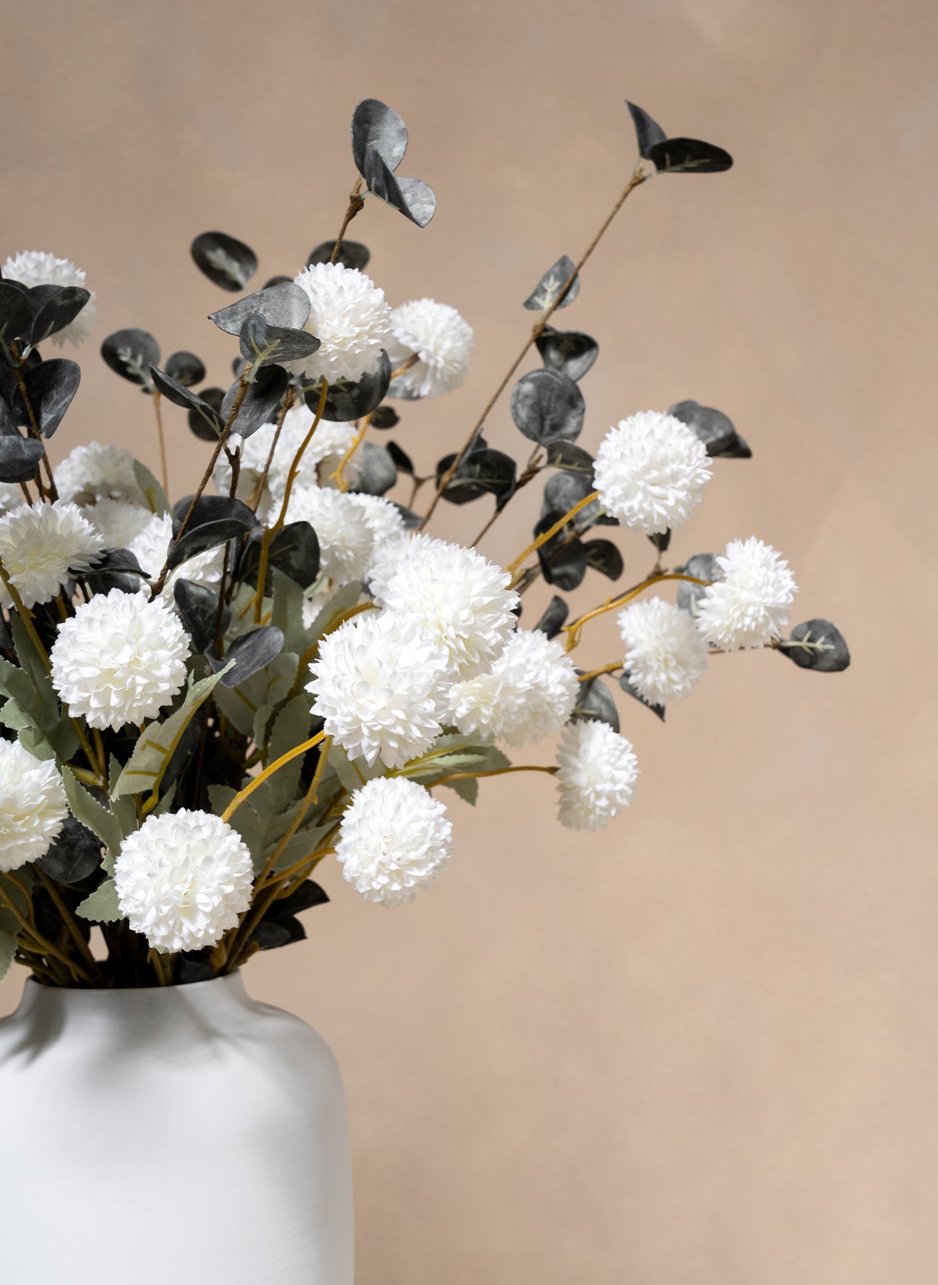 Bouquet composé - Vert & Blanc