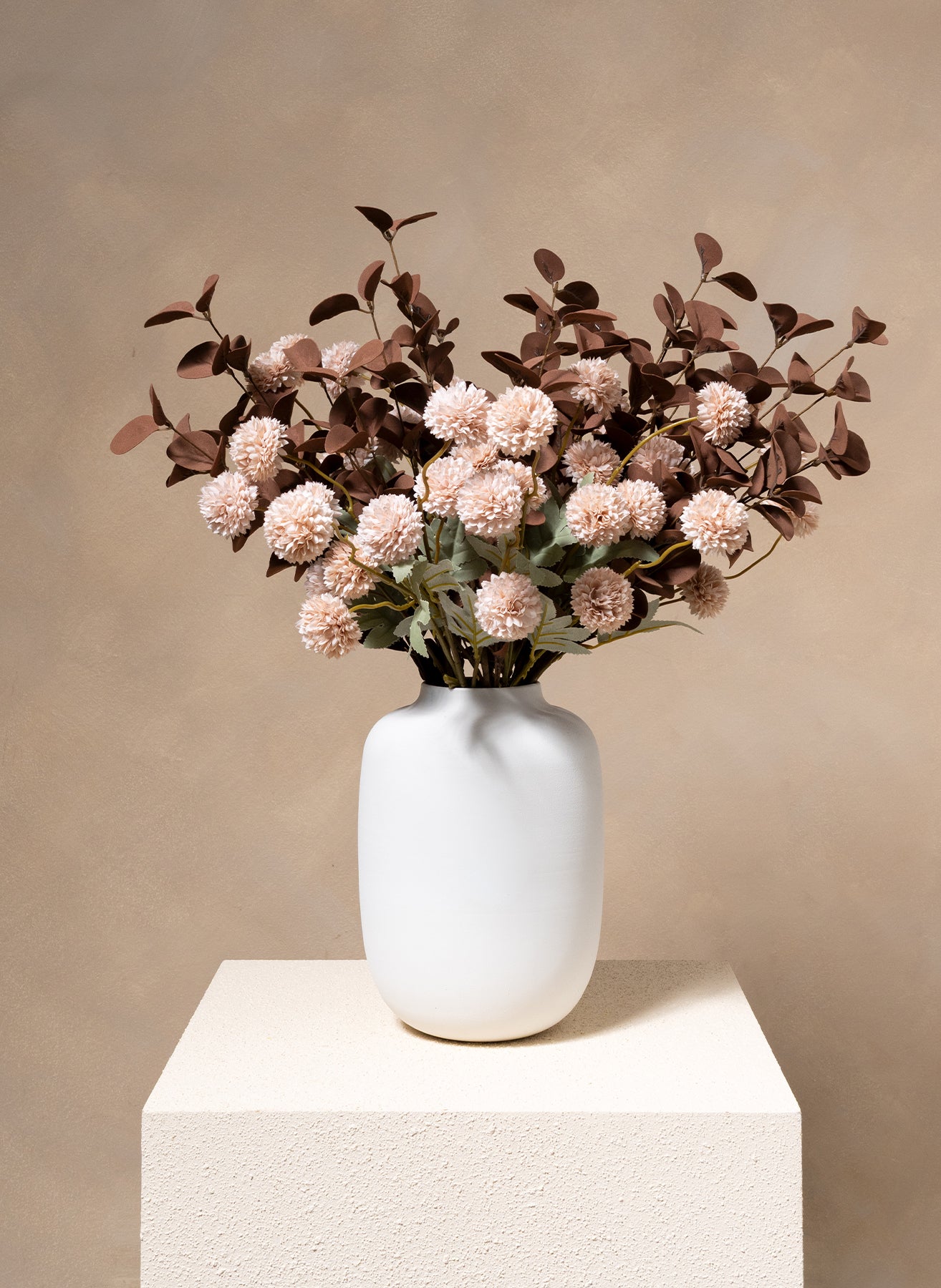 Bouquet composé - Crème