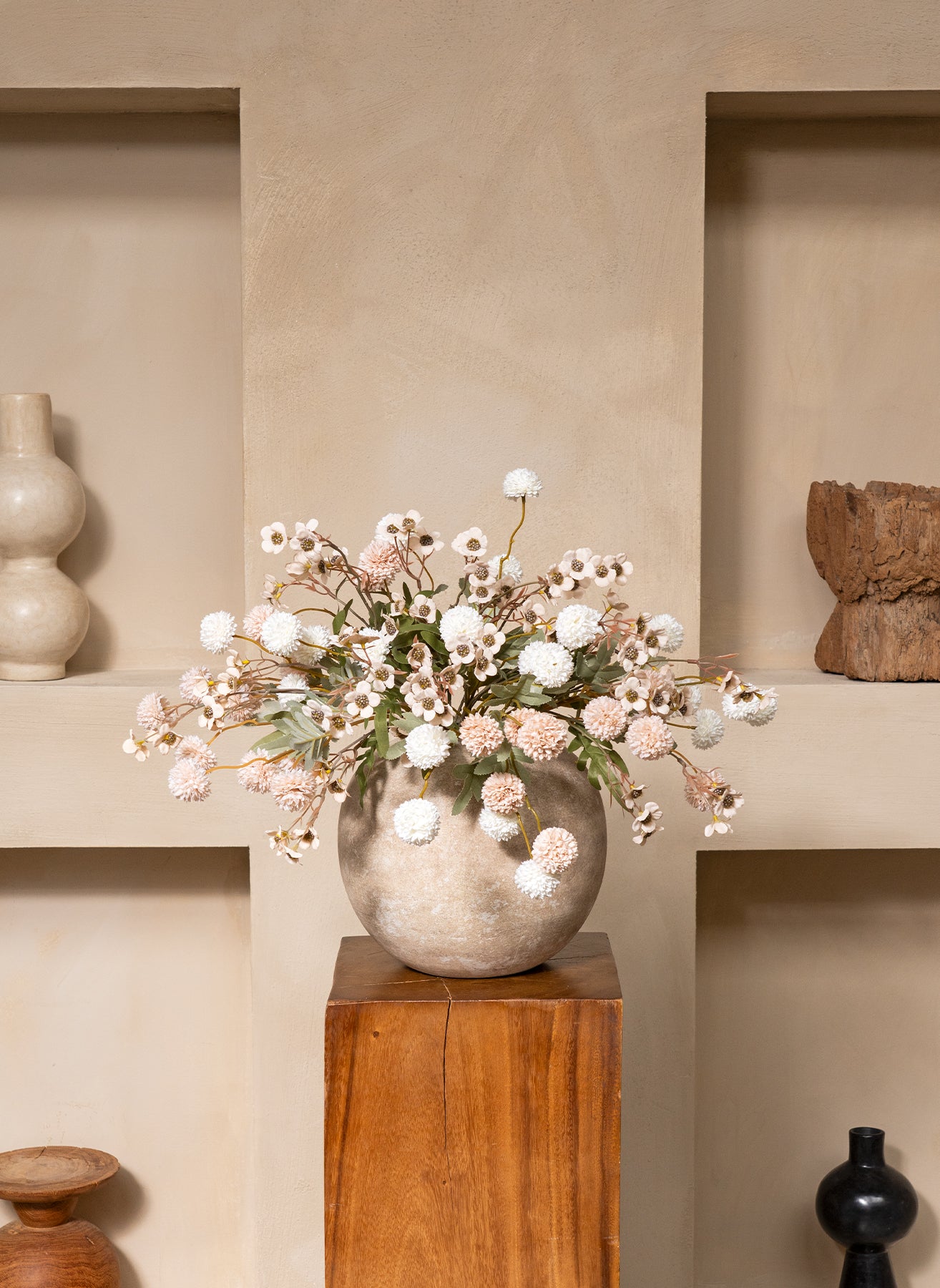 Bouquet de Cire - Mélange beige