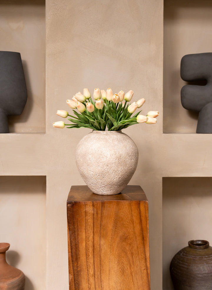 Tulipes - Vieux rose