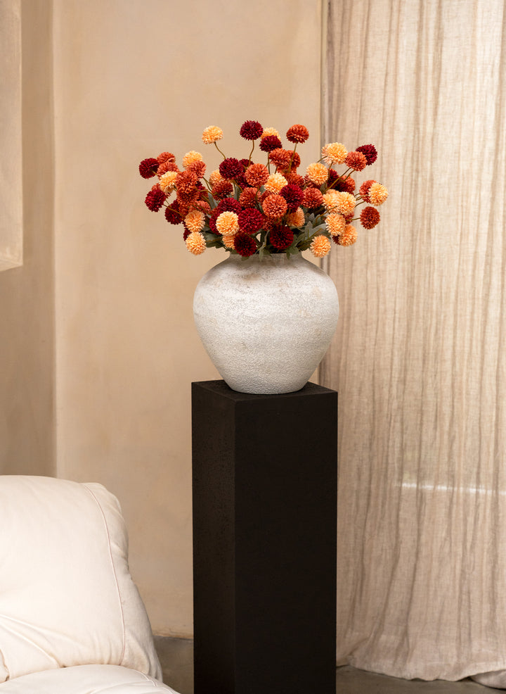 Fleurs de Kiku - Mélange (20 tiges/ 100 pompons)