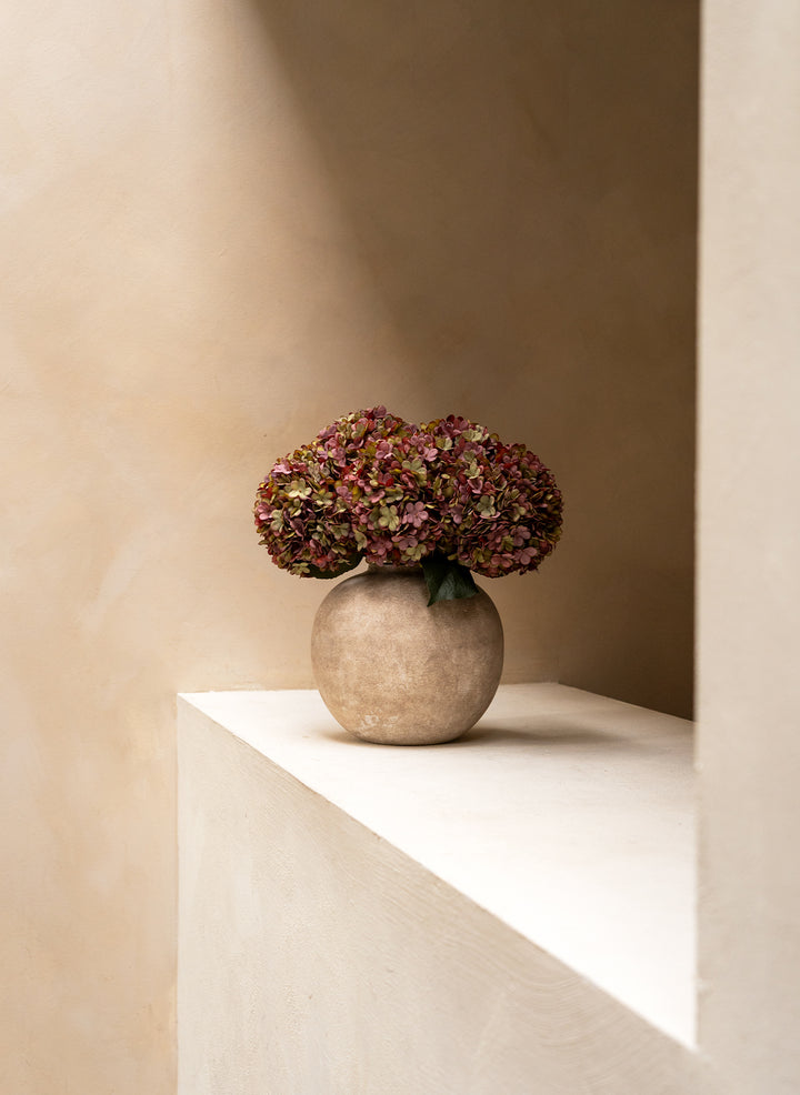 Grande Hortensia (5 tiges) - Mauve