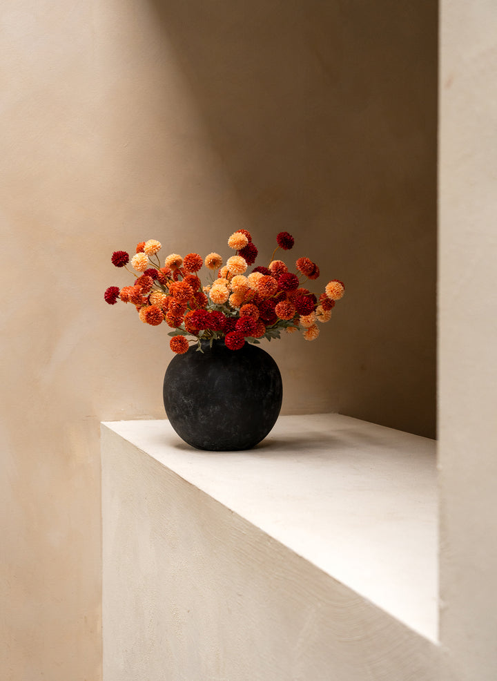 Fleurs de Kiku - Mélange (20 tiges/ 100 pompons)