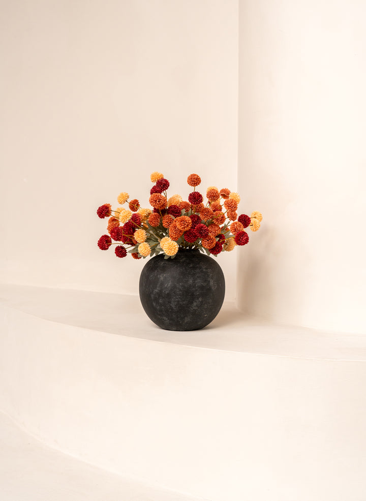 Fleurs de Kiku - Mélange (20 tiges/ 100 pompons)