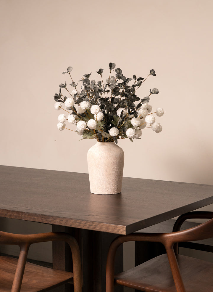 Bouquet composé - Vert & Blanc