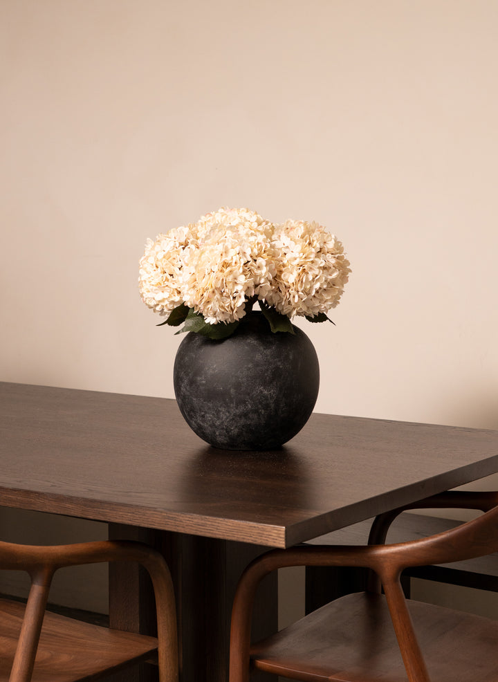 Grande Hortensia (5 tiges) - Crème