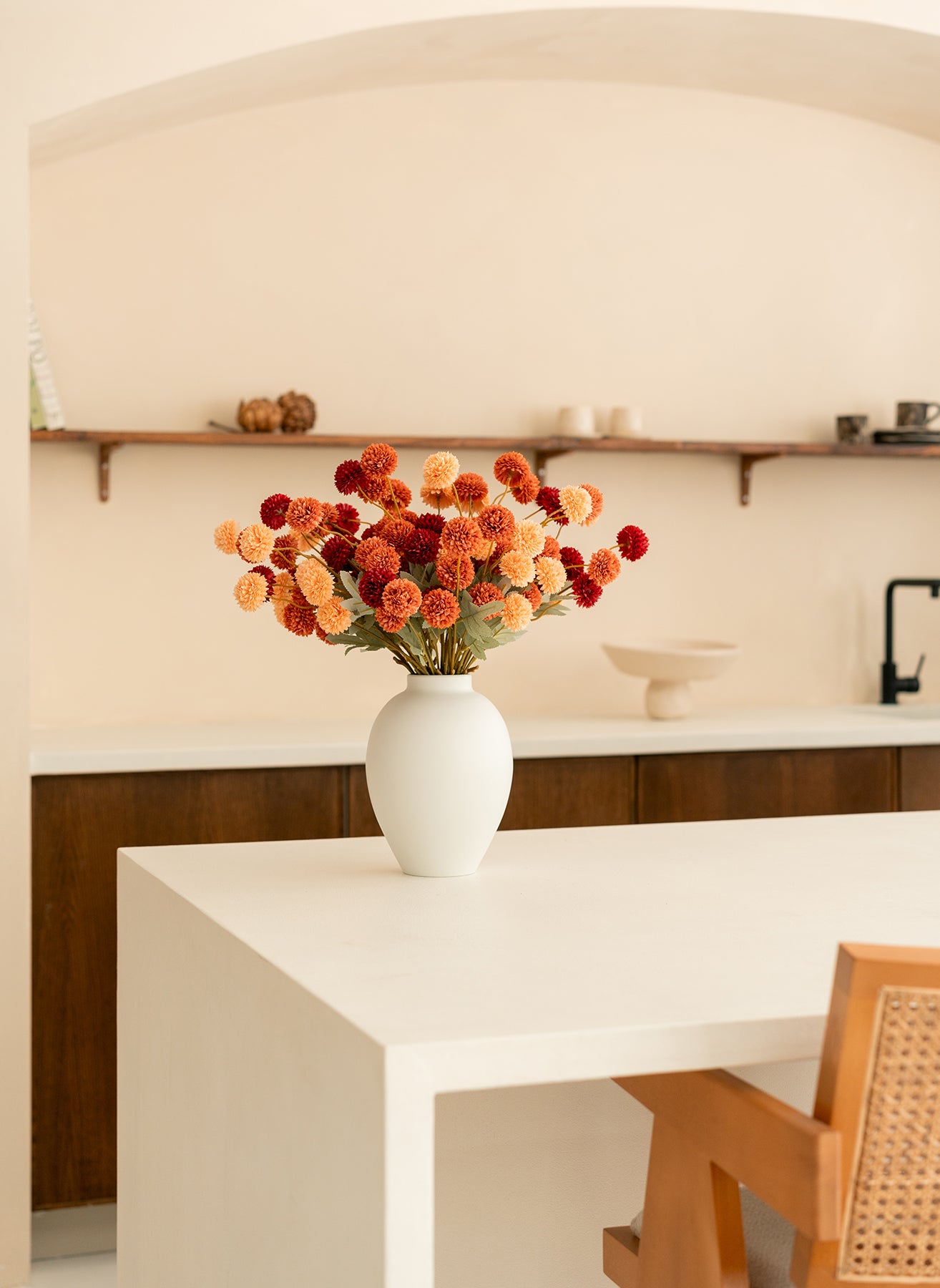 Aura vase - Blanc mat