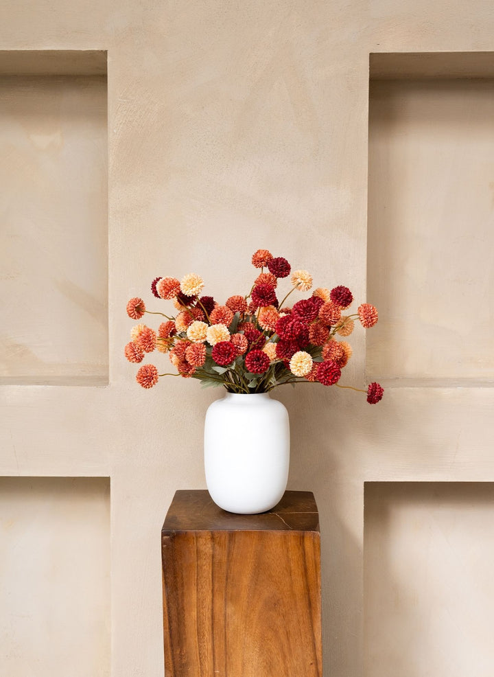 Fleurs de Kiku - Mélange (20 tiges/ 100 pompons)