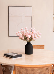 Fleurs de Kiku - Rose (20 tiges/ 100 pompons)