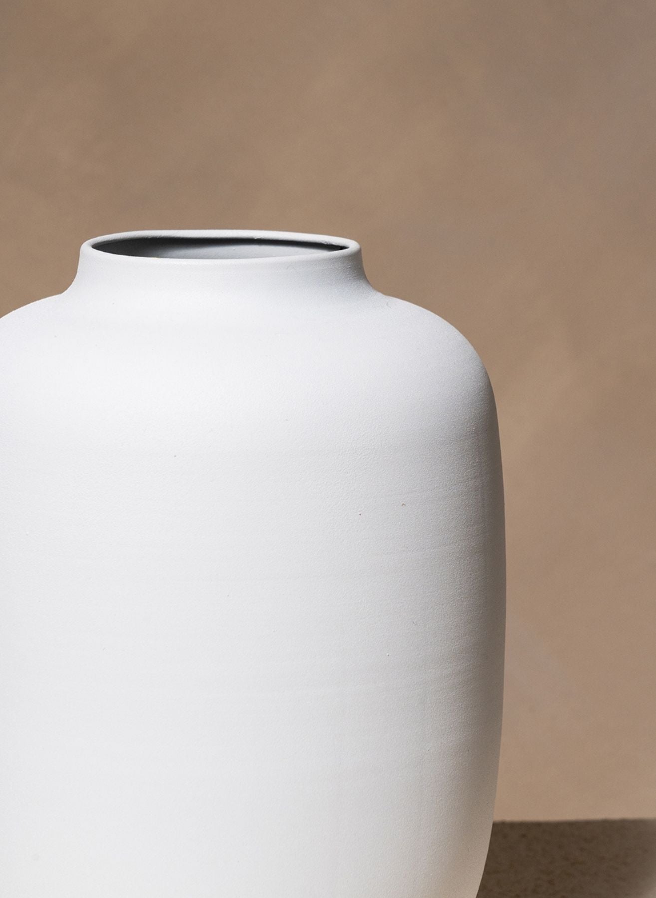 Nola Vase - Mat Blanc