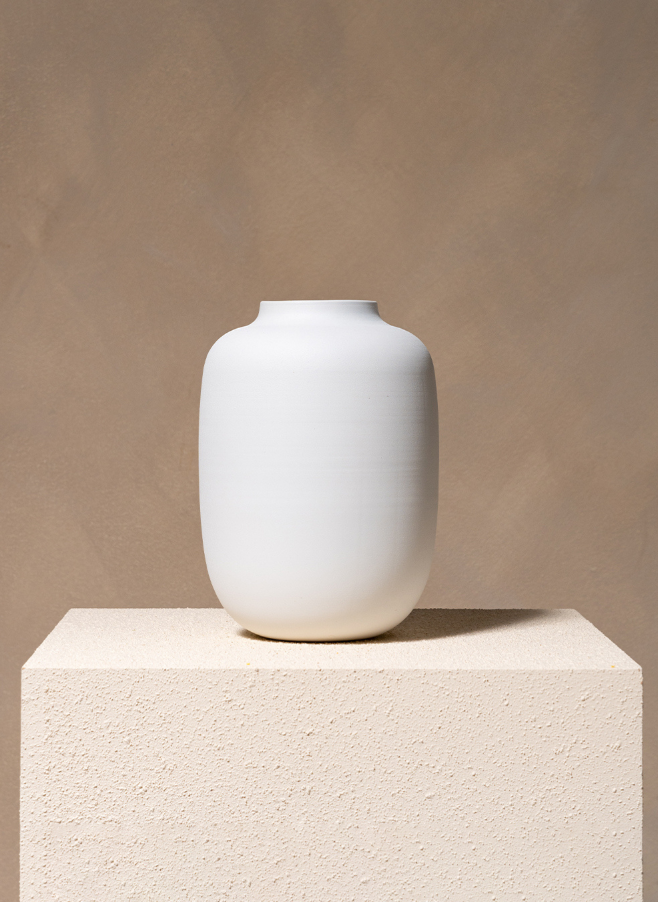 Nola Vase - Mat Blanc