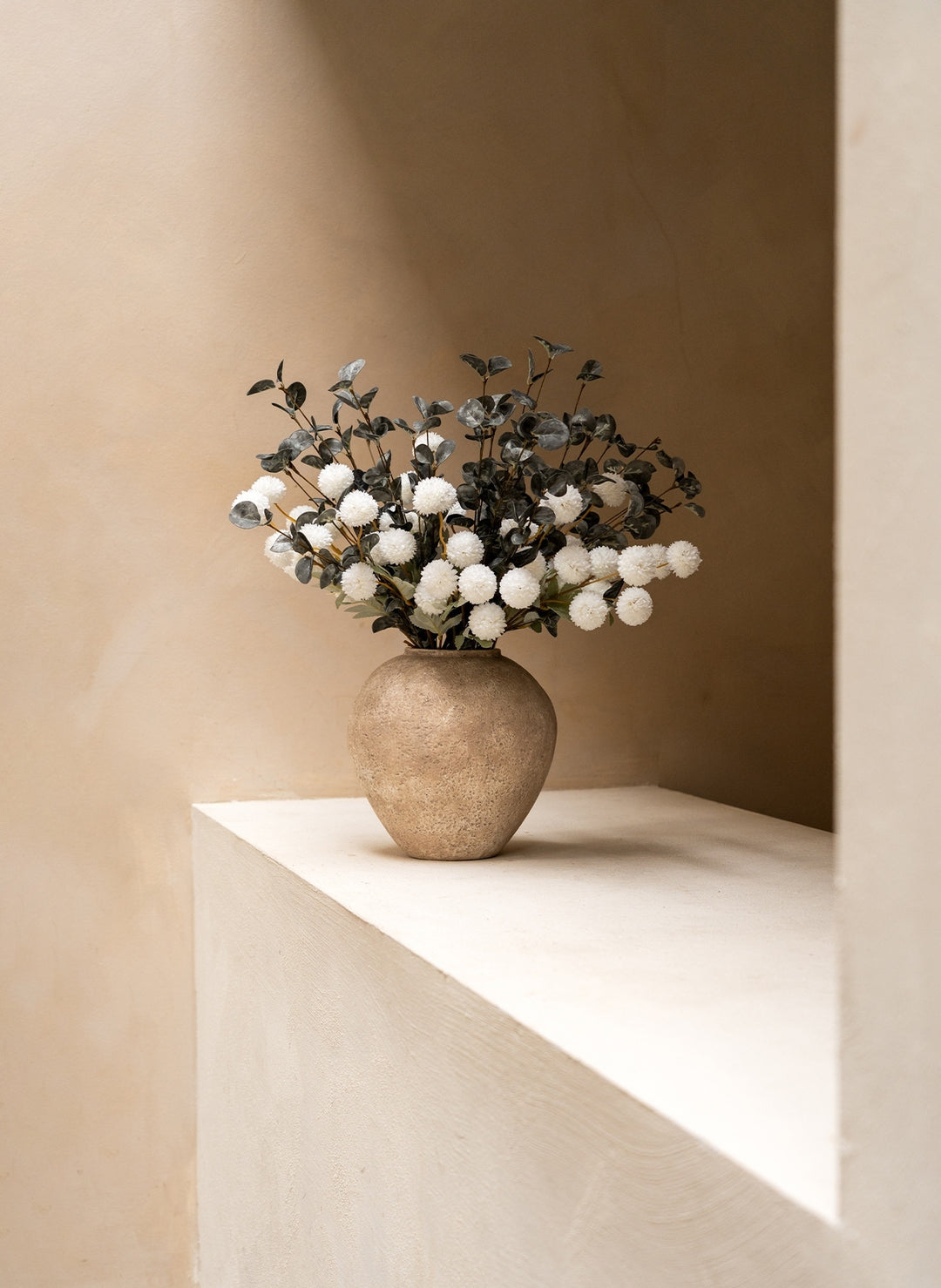 Bouquet composé - Vert & Blanc