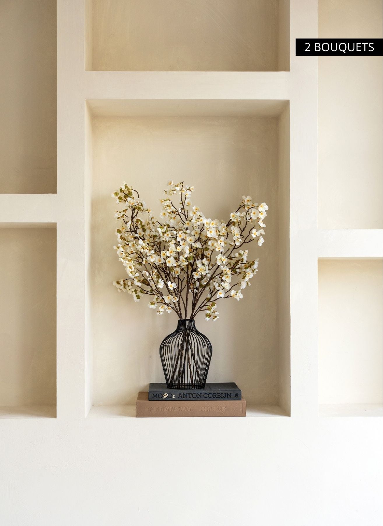 Fleur de Cerisier - Blanc (3 tiges)