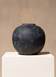 Terra vase - Noir