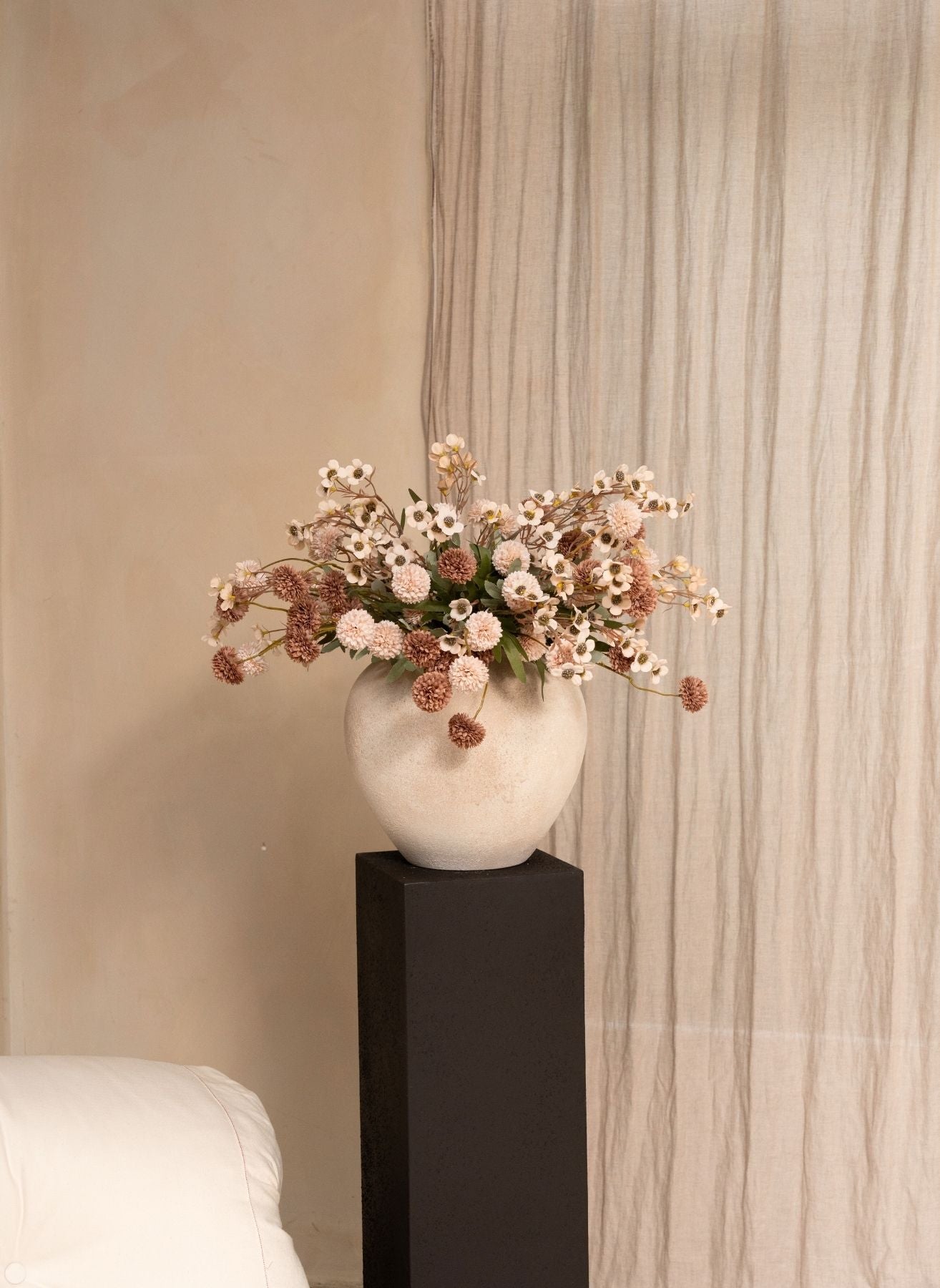 Bouquet de Cire - Mélange crème