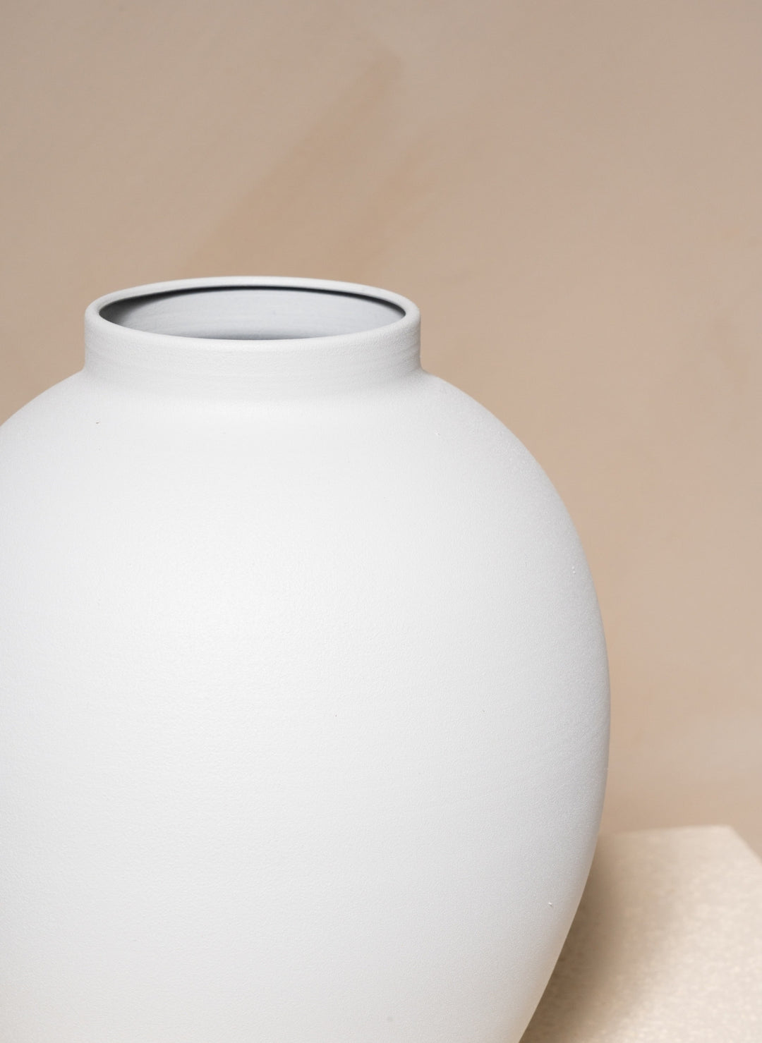 Aura vase - Blanc mat