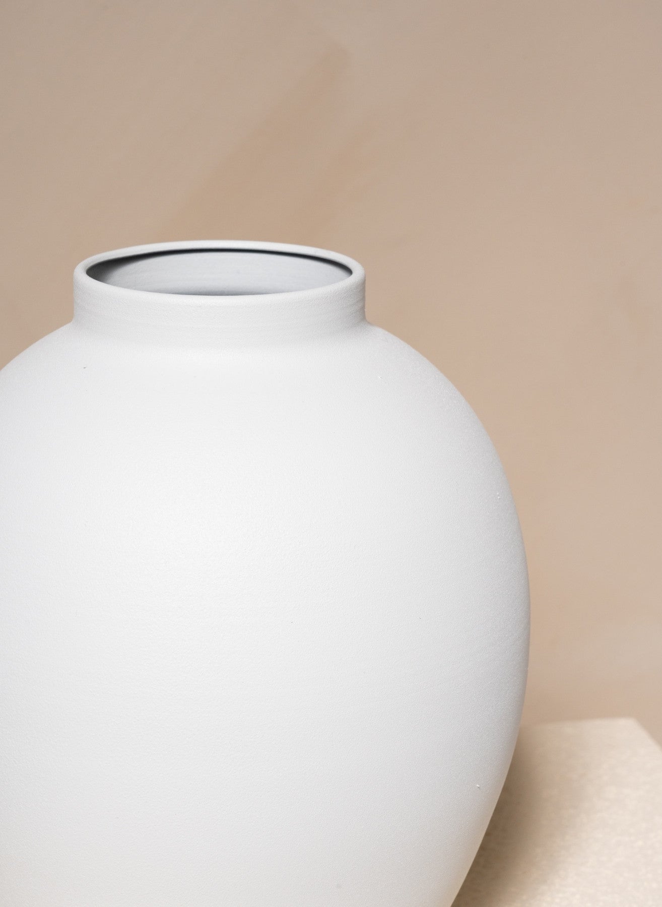 Aura vase - Blanc mat