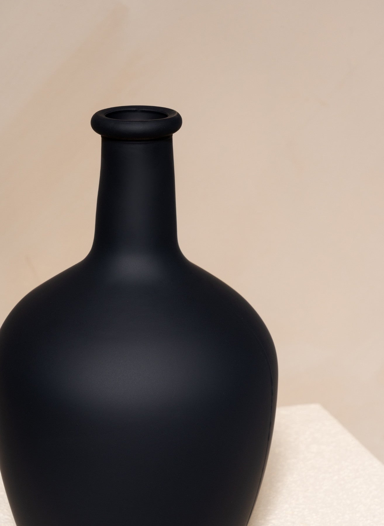 Ballon Vase - Noir Mat