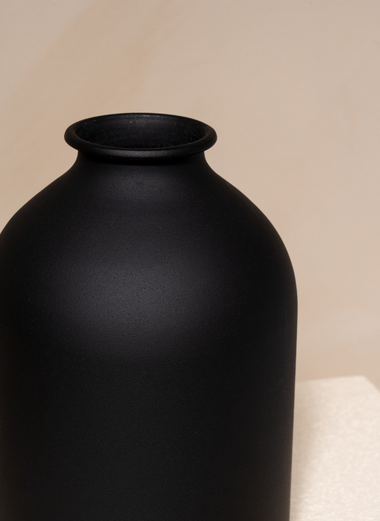 Casa vase - Noir mat