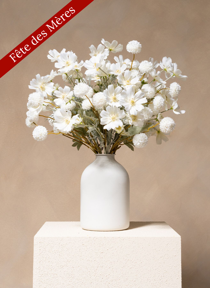 Bouquet de Printemps - Blanc