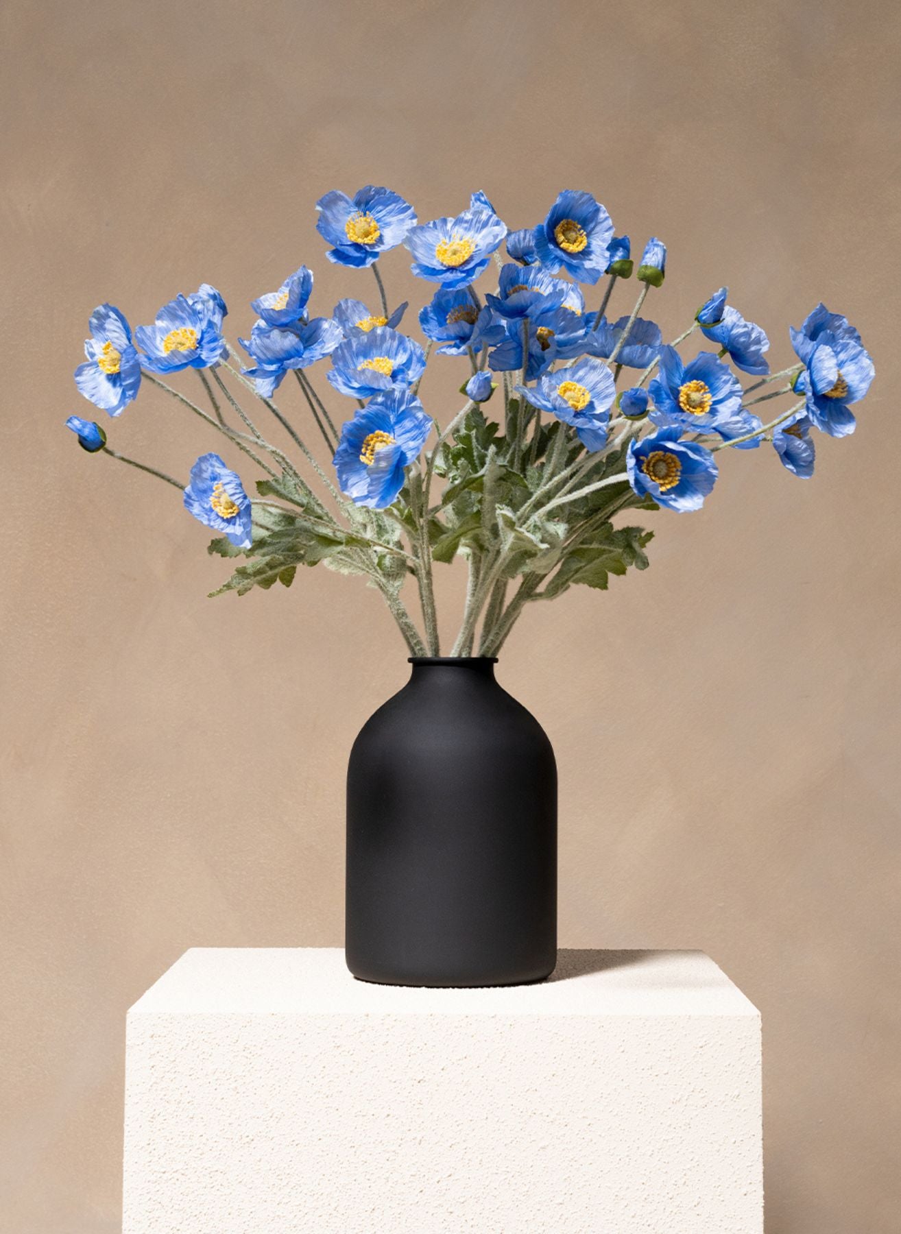 Coquelicots - Bleu (10 tiges)