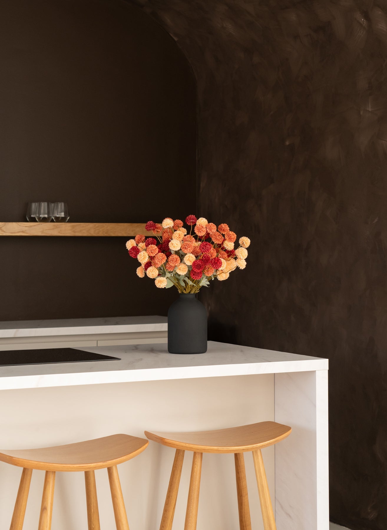 Casa vase - Noir mat