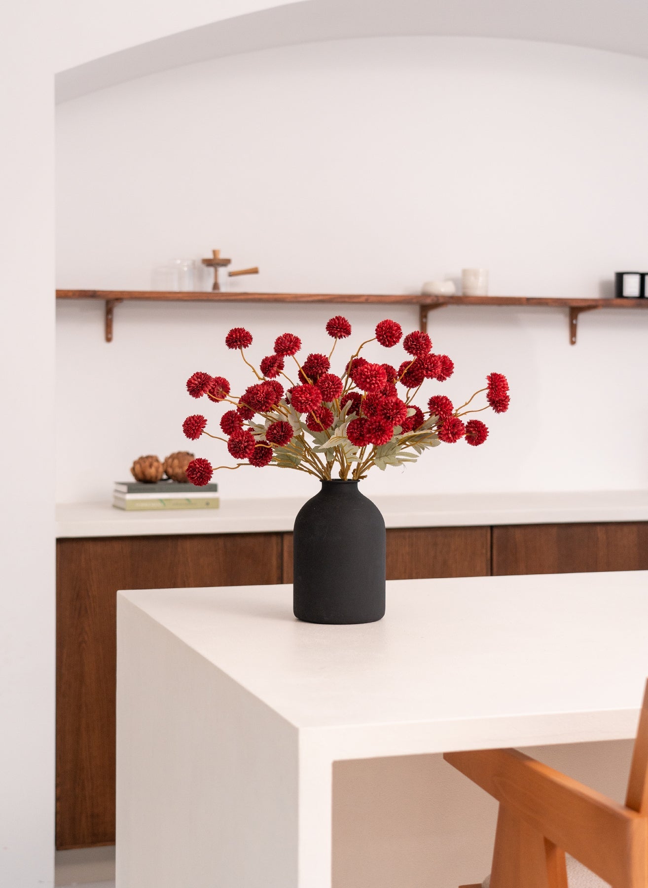 Casa vase - Noir mat