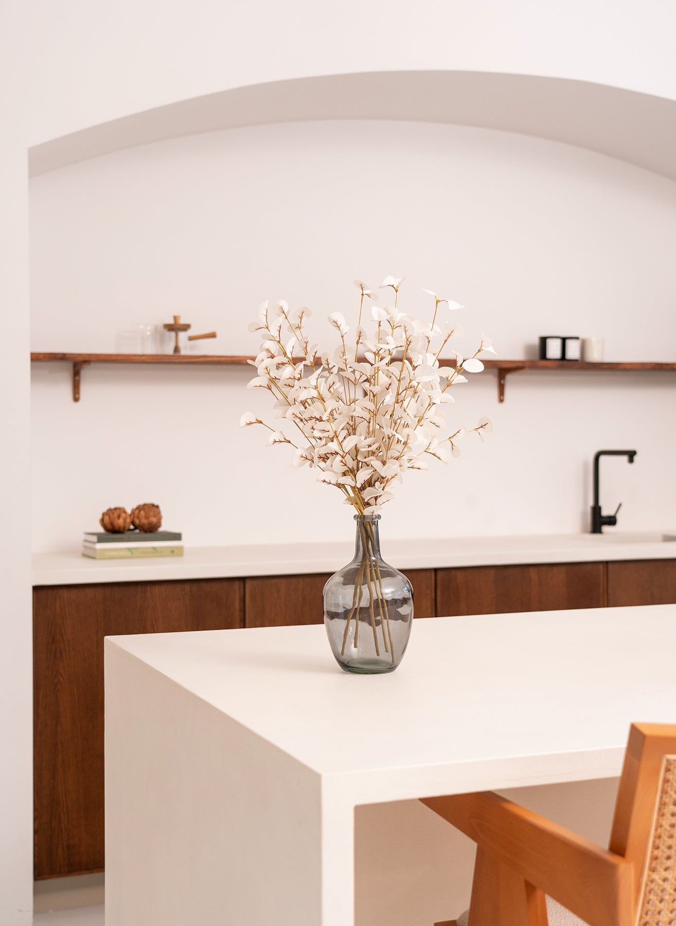 Eucalyptus - Blanc (5 tiges)