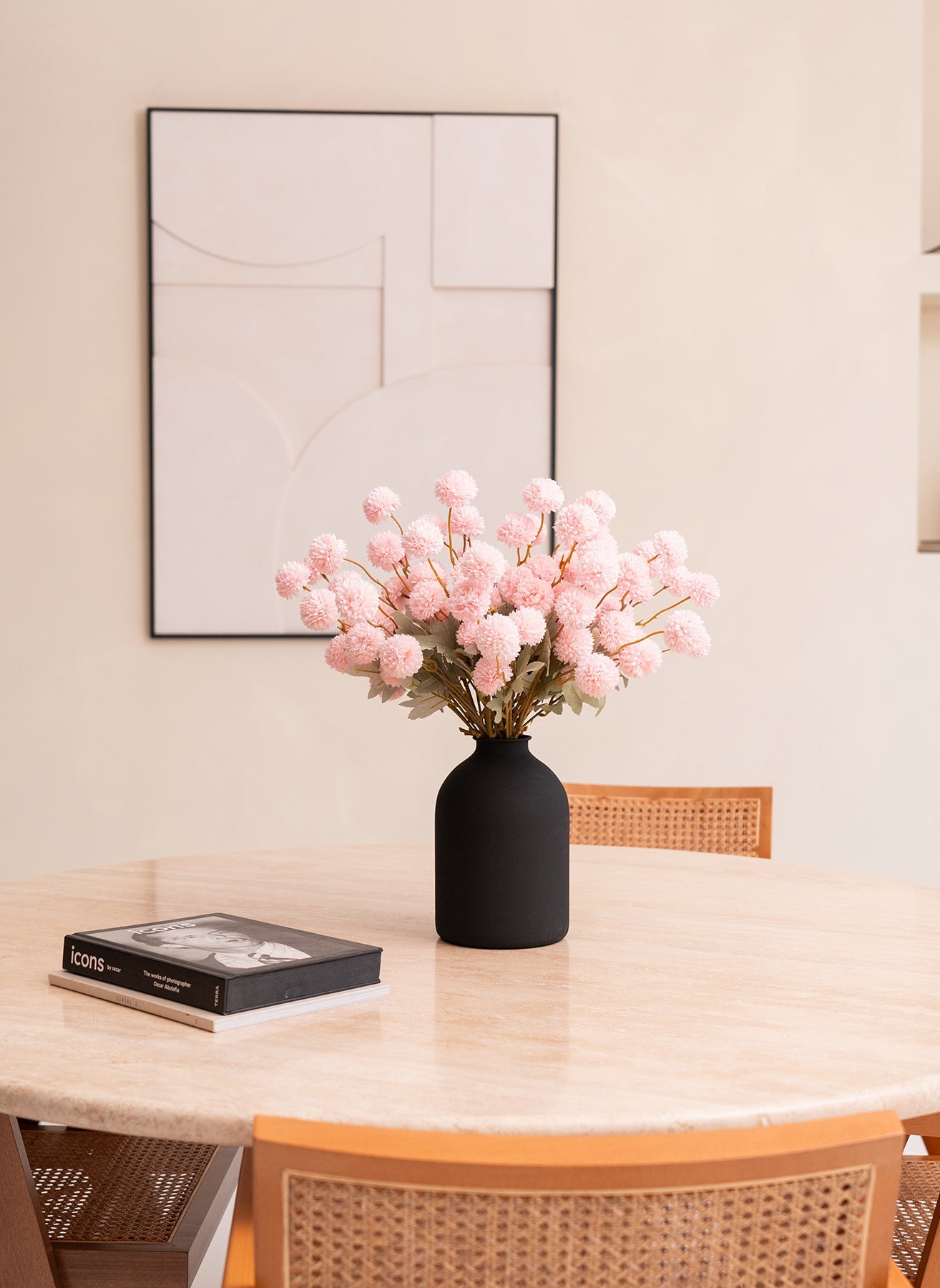 Casa vase - Noir mat