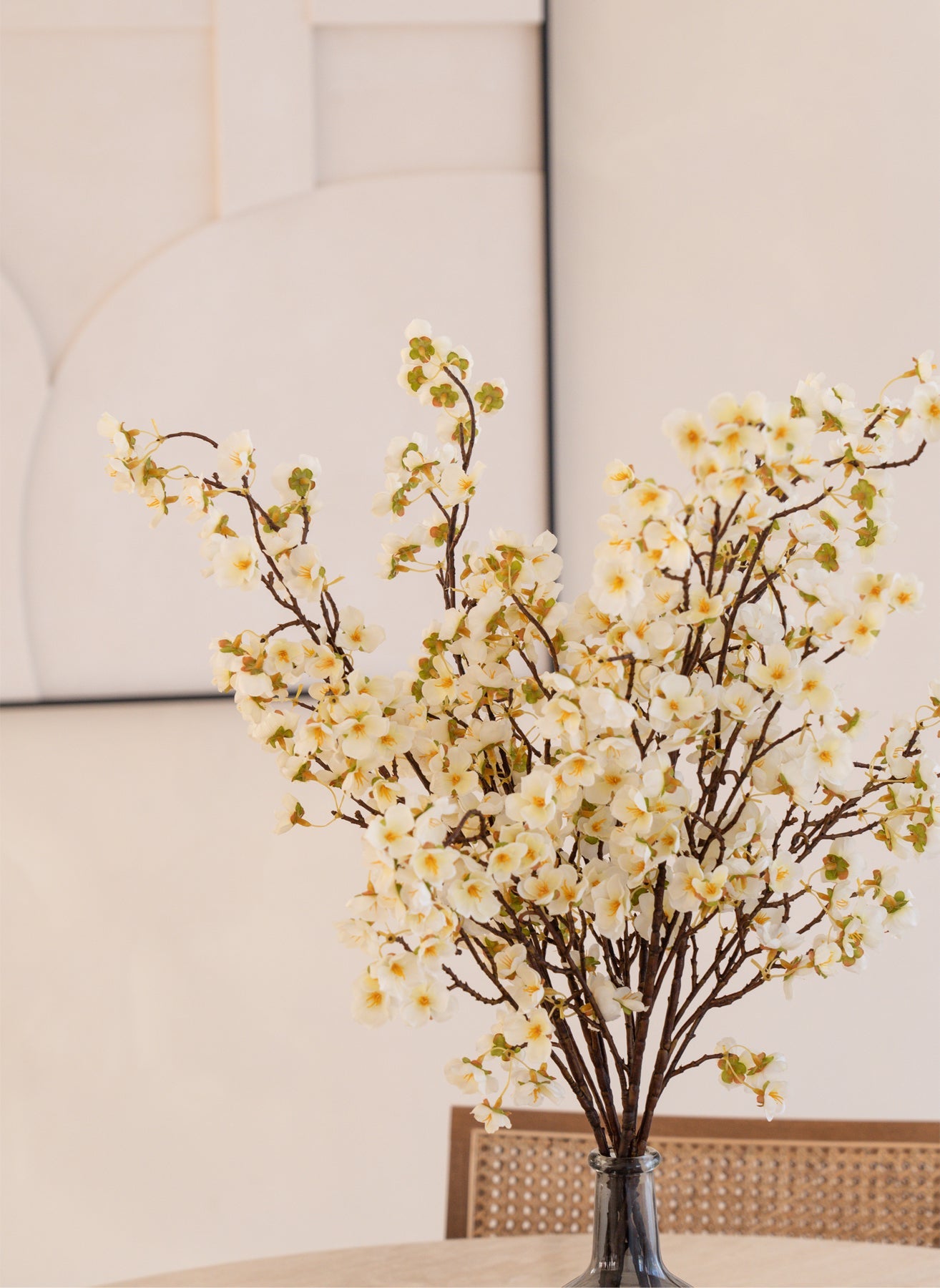 Fleur de Cerisier - Blanc (3 tiges)